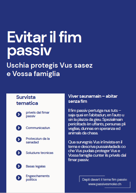 Tips per minimar la contaminaziun da fim